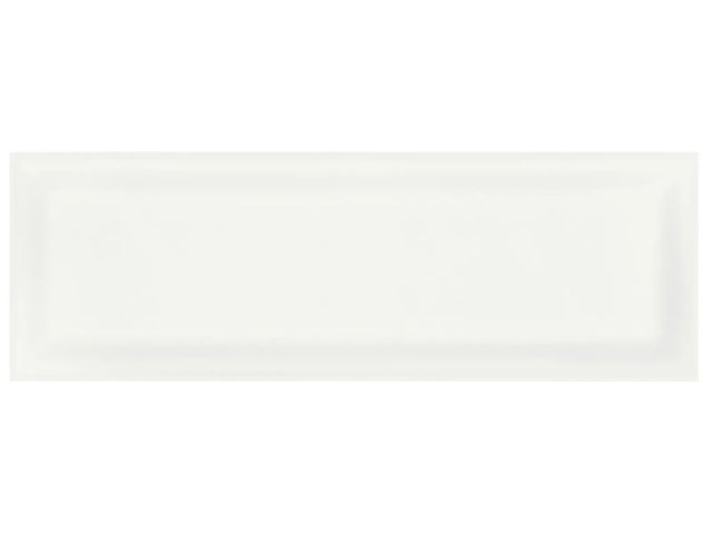 Anatolia Tile 4 X 12 Soho Canvas White Beveled Glossy Glazed Ceramic Wall Tile 4000-0173-0 Canvas White 4x12 Beveled - premium natural stone mosaic tile from Anatolia Tile, available at PoshHaus showroom in Keene, NH
