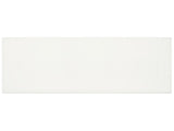 Anatolia Tile 4 X 12 Soho Canvas White Glossy Glazed Ceramic Wall Tile 4000-0172-0 Canvas White 4x12 - premium natural stone mosaic tile from Anatolia Tile, available at PoshHaus showroom in Keene, NH