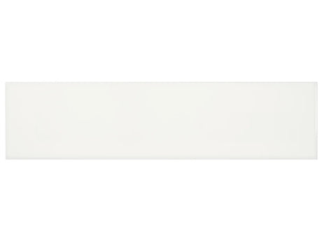 Anatolia Tile 4 X 16 Soho Canvas White Matte Glazed Ceramic Wall Tile 4000-0171-0 Canvas White 4x16 Matte - premium natural stone mosaic tile from Anatolia Tile, available at PoshHaus showroom in Keene, NH