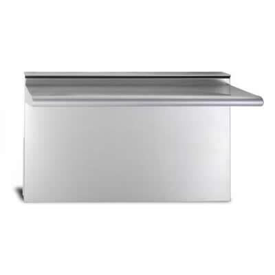 Capital 19" Wall Mount Stainless Steel High Shelf for 36" Range (P36SHS) Range Accessories Capital 19" High Shelf for 48" Range 