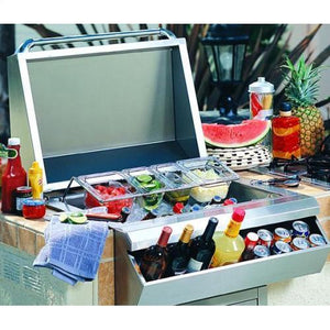 Capital 26-Inch Built-in Cooler/Cocktail Station with Insulated Lid/Body, and Stainless Steel (26CLRBI)