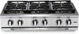 Capital 36" Precision Series Rangetop with 6 Sealed Burners, Sealed Burners in Stainless Steel (GRT366) Rangetops Capital Natural Gas 6 Sealed Burners 