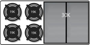 Capital 48" Precision Series Gas Rangetop with 8 Sealed Burners, Optional Grill/Griddle in Stainless Steel (GRT488)