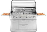 Capital 52" Precision Series Freestanding Liquid Propane Grill with Standard and Infrared Burners in Stainless Steel (CG52RFSL)