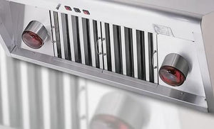Capital 60-Inch Performance Series Wall Mount Ducted Hood with 1200 CFM Motor in Stainless Steel (PSVH60HL)