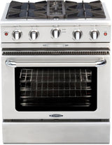 Capital Culinarian Series 30-Inch All Gas Freestanding Range in Stainless Steel (MCOR304)