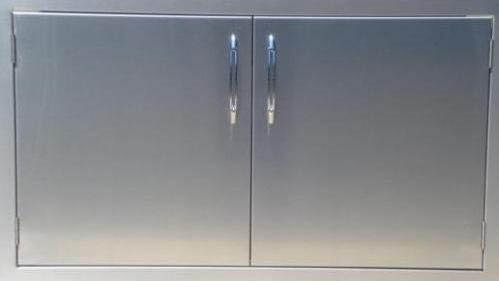 Capital Double Access Doors with 100% Stainless Steel Body Construction, Chrome Plated Euro Handles (CG30ADS)