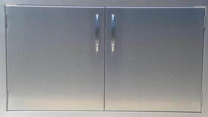 Capital Double Access Doors with 100% Stainless Steel Body Construction, Chrome Plated Euro Handles (CG30ADS)