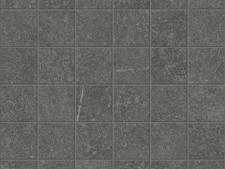 Anatolia Tile 2X2 Mjork Color Body Porcelain Carbon 36 Piece Matte Mosaic 4501-0386-0 1 Sheet = .96 Sq. Ft. Carbon 2x2 - premium natural stone mosaic tile from Anatolia Tile, available at PoshHaus showroom in Keene, NH