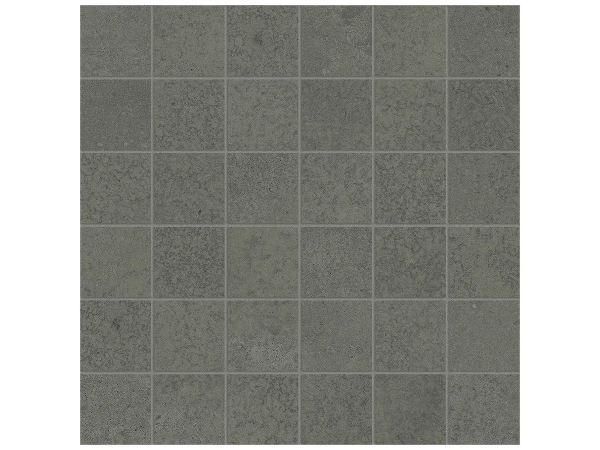 Anatolia 2X2 Mosaic Locale Carbon Matte Porcelain Tile 4501-0574-0 *** 1 Sheet = .96 Sf *** Carbon 2x2 - premium natural stone mosaic tile from Anatolia Tile, available at PoshHaus showroom in Keene, NH