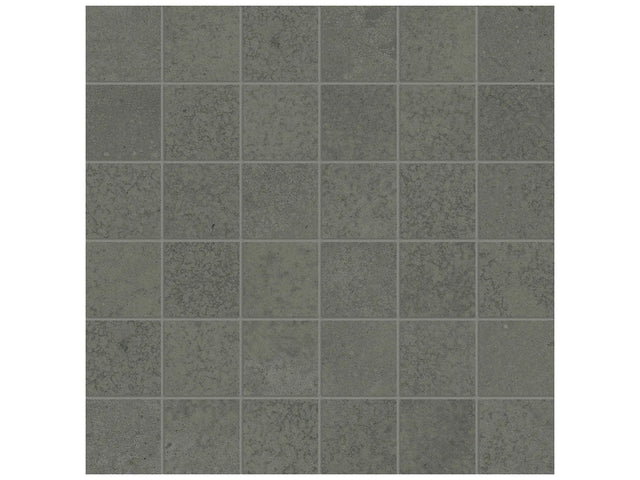 Anatolia 2X2 Mosaic Locale Carbon Matte Porcelain Tile 4501-0574-0 *** 1 Sheet = .96 Sf *** Carbon 2x2 - premium natural stone mosaic tile from Anatolia Tile, available at PoshHaus showroom in Keene, NH