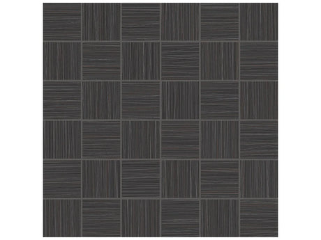 Anatolia Tile 2X2 Zera Annex Carbon Matte 36 Piece Porcelain Mosaics. 1 Sheet = .96 Sq. Ft. 4501-0304-1 Carbon 2x2 - premium natural stone mosaic tile from Anatolia Tile, available at PoshHaus showroom in Keene, NH