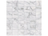 Anatolia Tile 2X2 Classic Matte Carrara 36 Piece Porcelain Mosaics. 1 Sheet = .96 Sq. Ft. 4501-0065-0 (63-365) Carrara 2x2 - premium natural stone mosaic tile from Anatolia Tile, available at PoshHaus showroom in Keene, NH