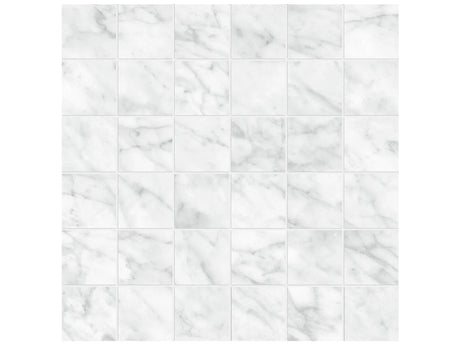 Anatolia Tile 2X2 La Marca Carrara Honed 36 Piece Porcelain Mosaics. 1 Sheet = .96 Sf. 4501-0370-0 (68-471) Carrara Gioia 2x2 Honed - premium natural stone mosaic tile from Anatolia Tile, available at PoshHaus showroom in Keene, NH