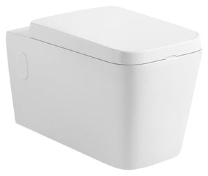 DAX Ceramic Wall-Hung Toilet, White BSN-CL11002A