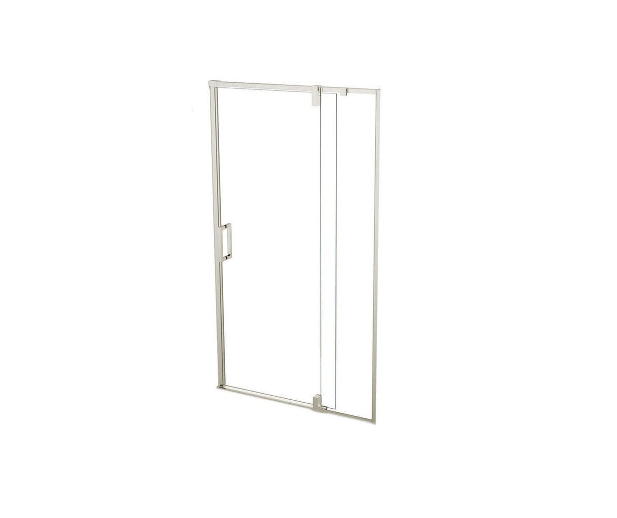 MAAX 137833-900-305-000 ModulR 48 x 78 in. 8 mm Pivot Shower Door for Alcove Installation with Clear glass in Brushed Nickel