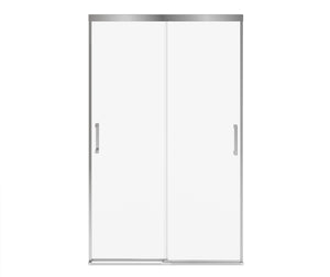 MAAX 135334-900-084-000 Incognito 76 44-47 x 76 in. 8mm Bypass Shower Door for Alcove Installation with Clear glass in Chrome