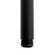 Black Matte 6" Round Ceiling Shower Arm