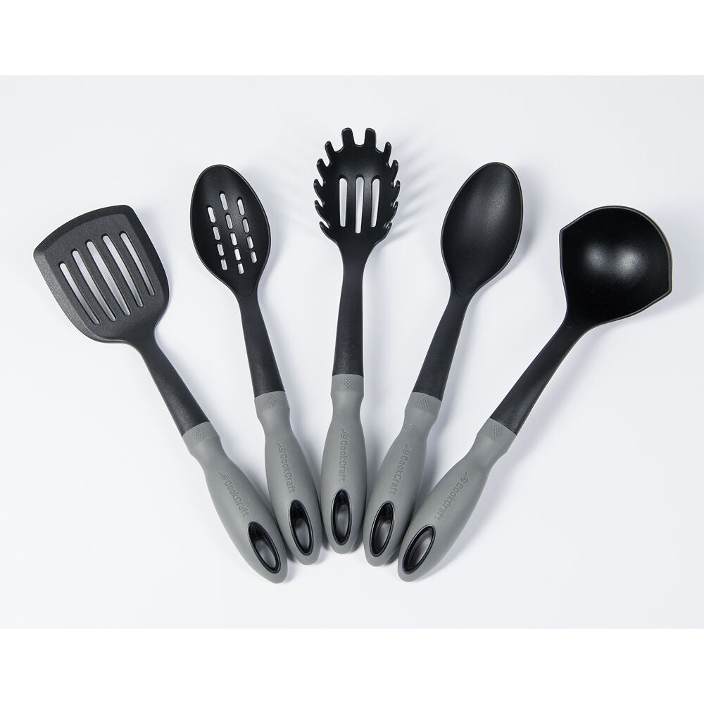 CookCraft CC-4284-5PC Cookcraft 5 Pc Utensil Set (Slotted, Noodle, Full Spoon, Turner, Ladle)