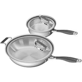 CookCraft CC-5012 Cookcraft 4pc Essential Cookware Set incl 13" French Skillet 8" Saute