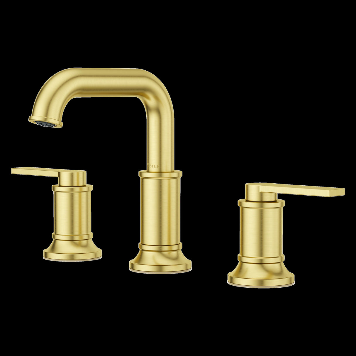 Colfax 2-Handle 8" Widespread Bathroom Faucet in Brushed Gold