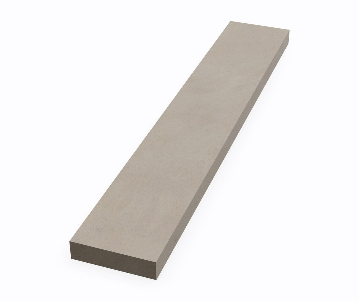 Swanstone VT19-SS 3/4" 3" x 18" Sidesplash - 17" & 19" Ellipse Vanity Tops in Limestone VT00019SS.218