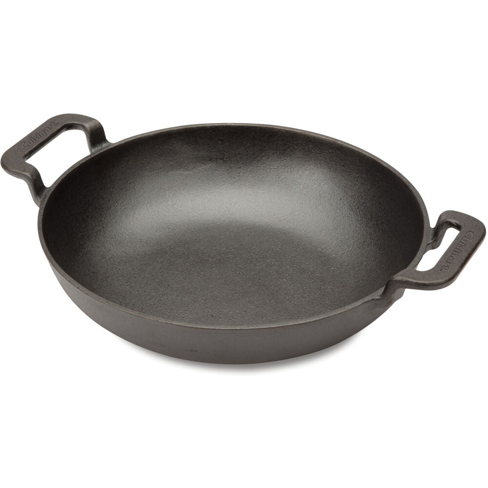 Cuisinart Grill CCW-800 10" Cast Iron Wok, Non Stick, Easy Clean