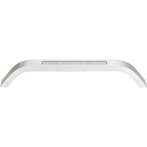 Atlas Homewares Crystal Inset Pull 6 5/16 Inch (c-c) Matte Chrome