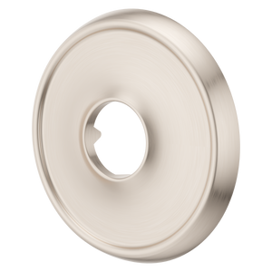 Transitional Round Shower Arm Flange in Brushed Nickel