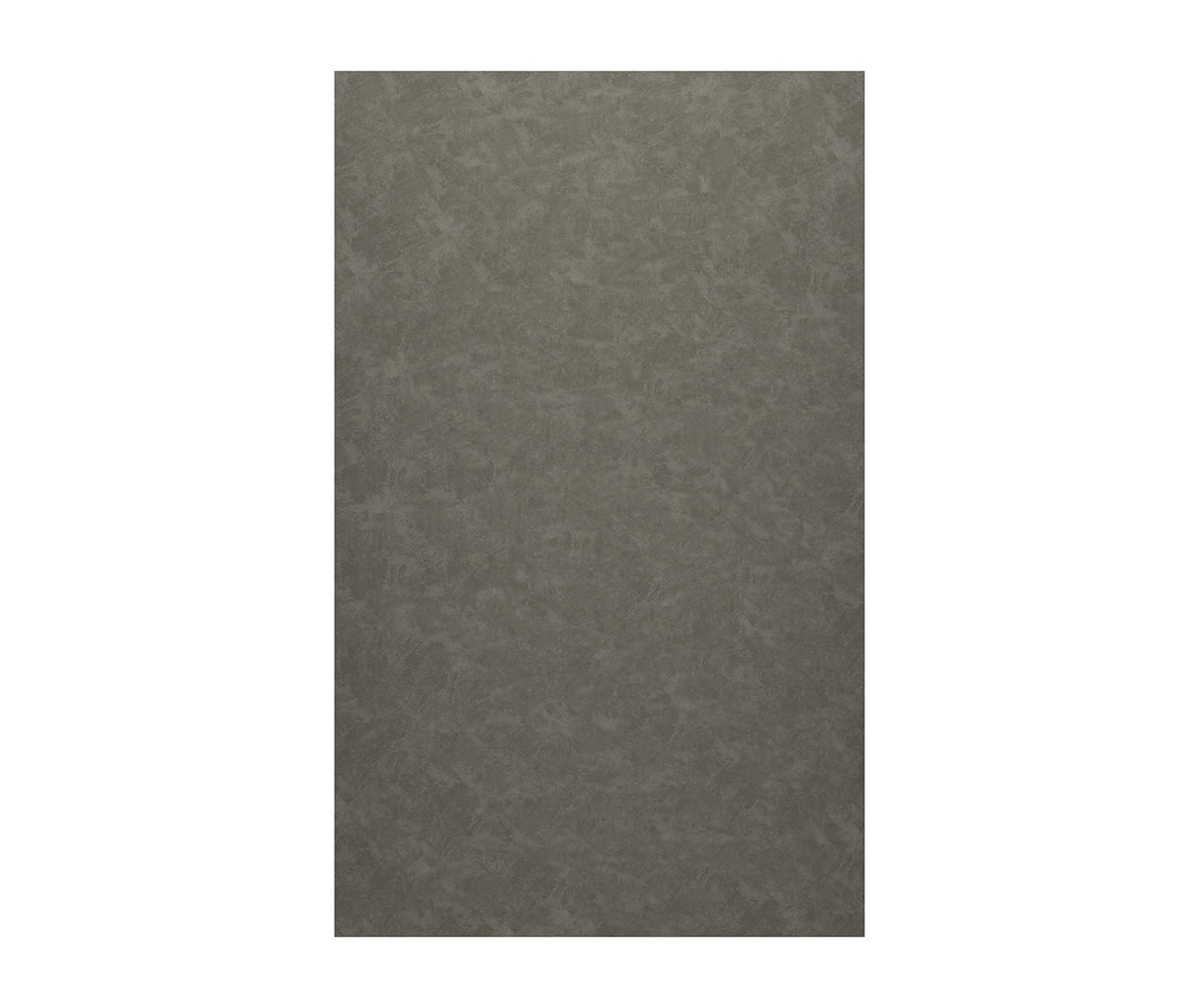Swanstone SS-6060-1 60 x 60 Swanstone Smooth Glue up Bath Single Wall Panel in Charcoal Gray SS0606001.209
