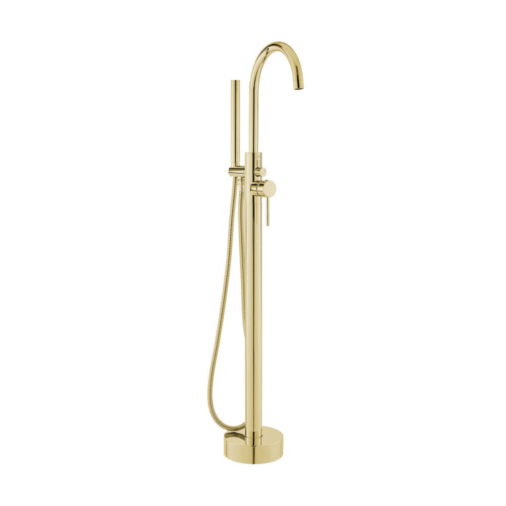 Ivy Freestanding Bathtub Faucet in Brushed Gold (Showroom Display for Sale)