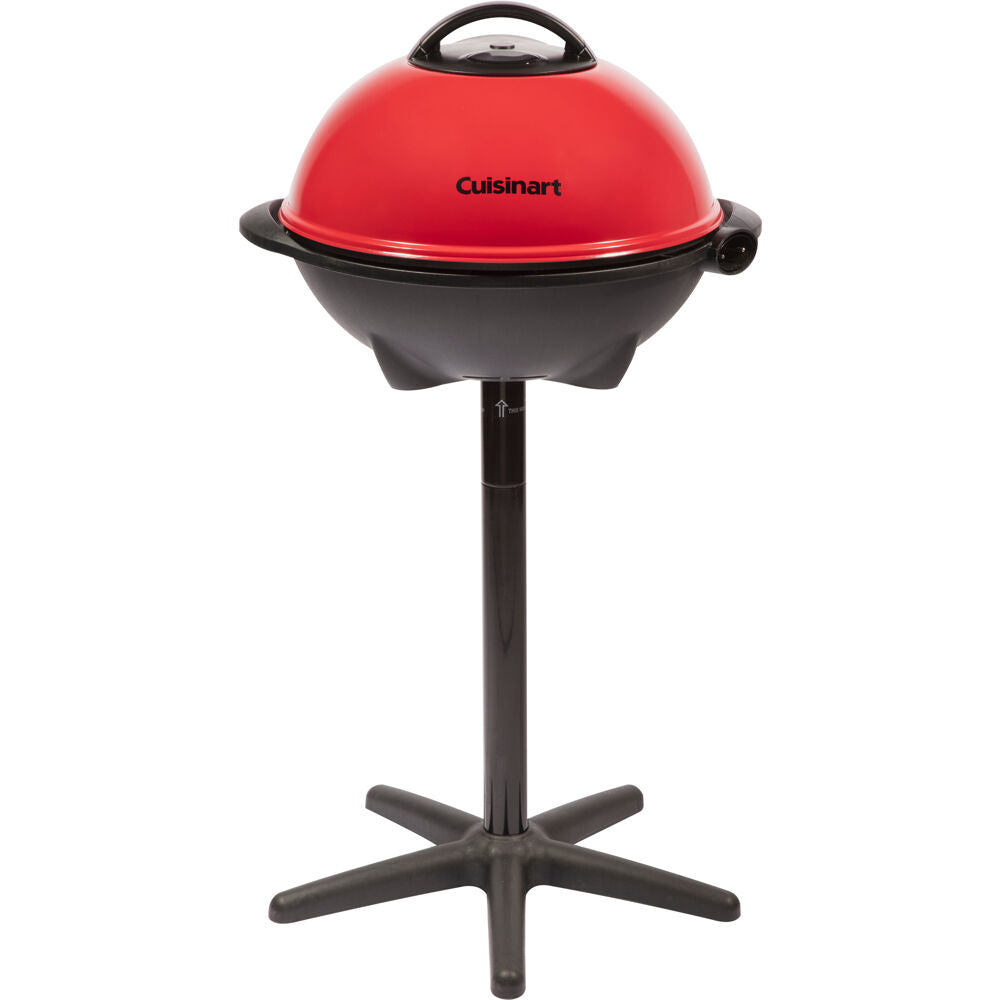 Cuisinart Grill CEG-115 2-in-1 Outdoor Portable Electric Grill w/Stand, 240 Sq In Surface, 120V