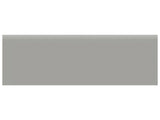 Anatolia Tile 2 X 6 Soho Cement Chic Glossy Glazed Ceramic Wall Bullnose 4002-0159-0 Cement Chic 2x6 Bullnose - premium natural stone mosaic tile from Anatolia Tile, available at PoshHaus showroom in Keene, NH