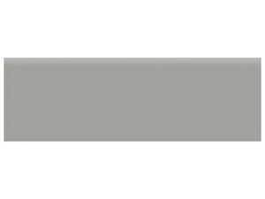 Anatolia Tile 2 X 6 Soho Cement Chic Glossy Glazed Ceramic Wall Bullnose 4002-0159-0 Cement Chic 2x6 Bullnose - premium natural stone mosaic tile from Anatolia Tile, available at PoshHaus showroom in Keene, NH