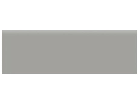 Anatolia Tile 2 X 6 Soho Cement Chic Glossy Glazed Ceramic Wall Bullnose 4002-0159-0 Cement Chic 2x6 Bullnose - premium natural stone mosaic tile from Anatolia Tile, available at PoshHaus showroom in Keene, NH
