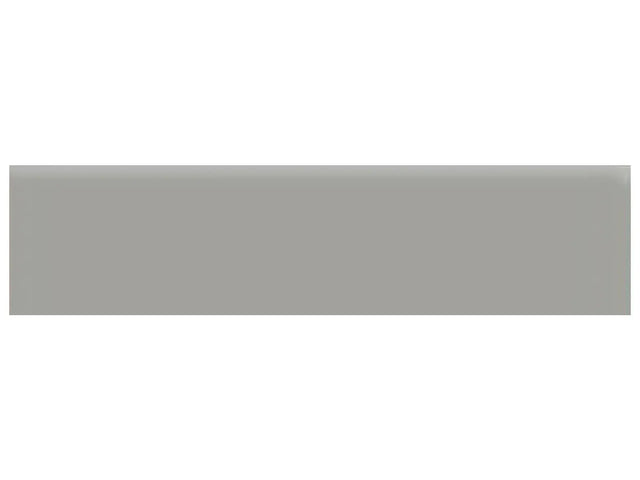 Anatolia Tile 2 X 8 Soho Cement Chic Glossy Glazed Ceramic Bullnose 4002-0126-0 Cement Chic 2x8 Bullnose Glossy - premium natural stone mosaic tile from Anatolia Tile, available at PoshHaus showroom in Keene, NH