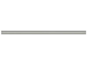 Soho Cement Chic Matte Glazed Ceramic 12-Inch Quarter Round