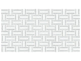 Anatolia Tile Utopio Cesto Dove Honed Natural Stone Waterjet Mosaic 5001-0422-0 Cesto Dove - premium natural stone mosaic tile from Anatolia Tile, available at PoshHaus showroom in Keene, NH