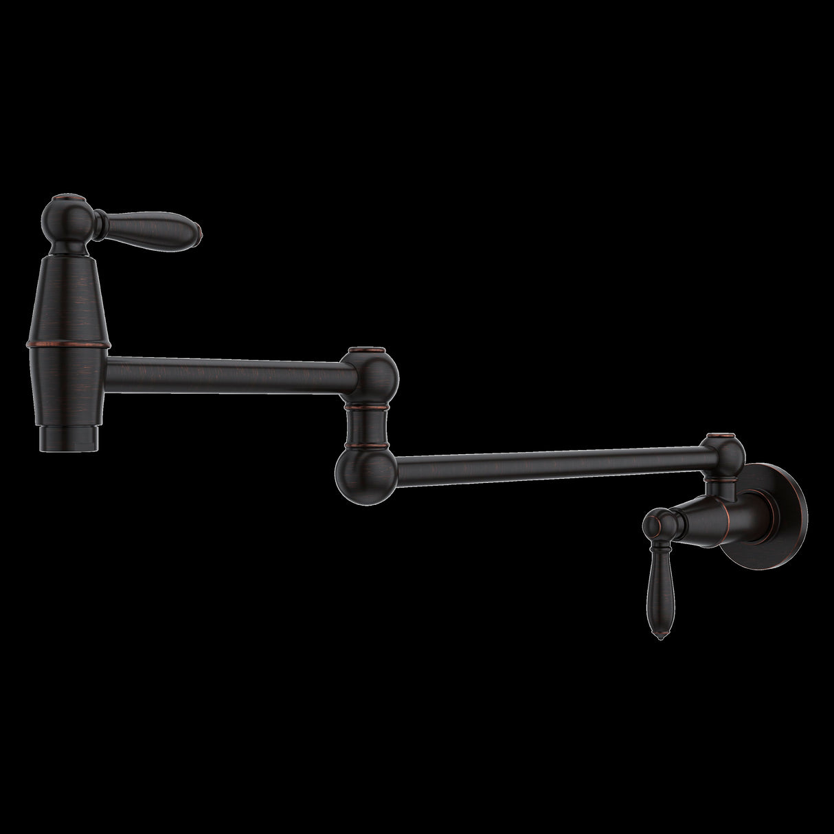 Port Haven Pot Filler Faucet in Tuscan Bronze