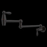 Port Haven Pot Filler Faucet in Tuscan Bronze