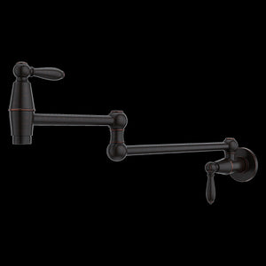 Port Haven Pot Filler Faucet in Tuscan Bronze