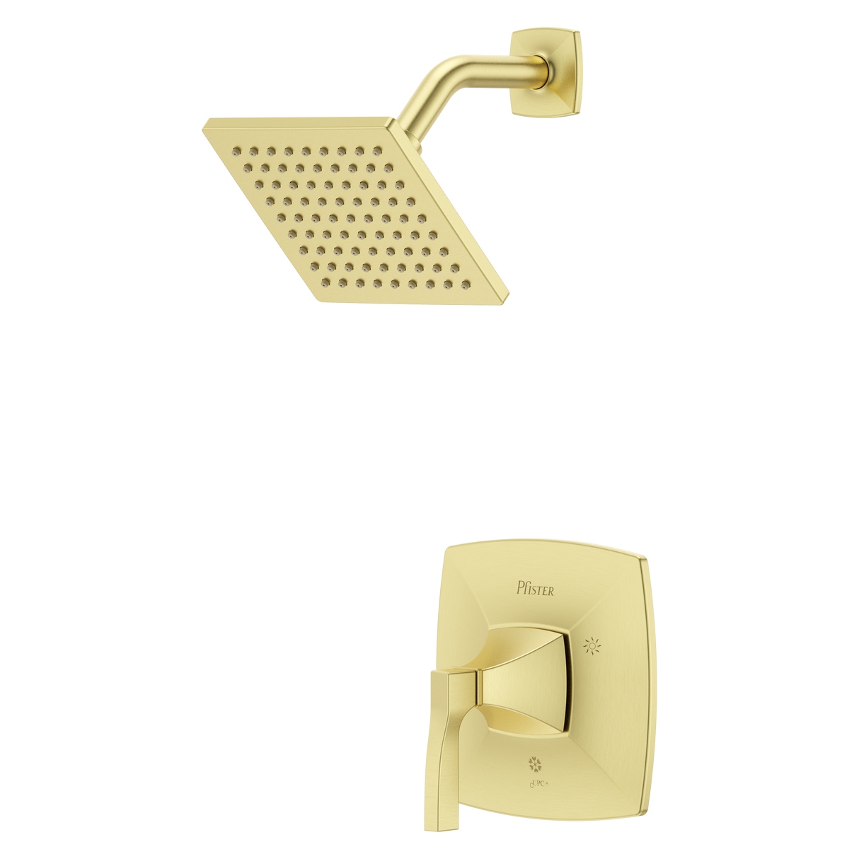 Holliston Shower Only Trim Kit in Brushed Gold