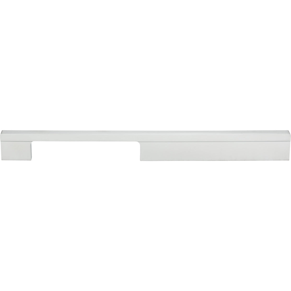 Atlas Homewares Off Center Pulls 8 13/16 Inch (c-c) Matte Chrome