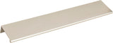 Atlas Homewares Tab Edge Pull 8 13/16 Inch (c-c) Brushed Nickel