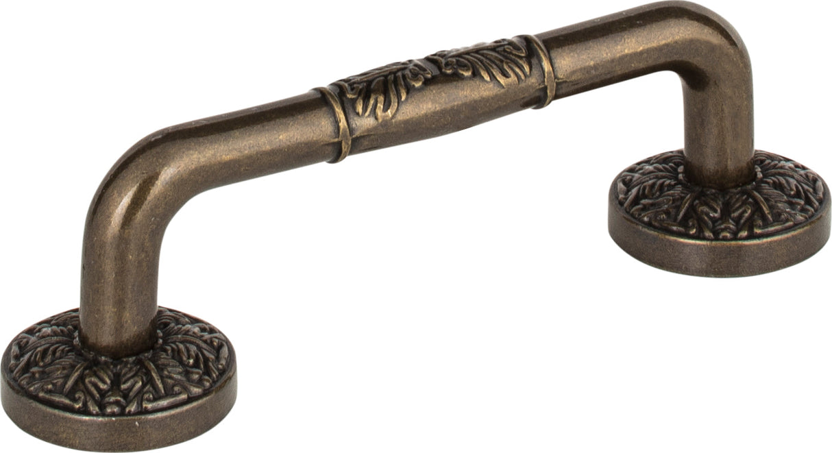Atlas Homewares Hammered Medallion Pull 3 Inch (c-c) Burnished Bronze