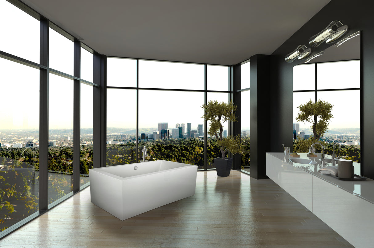 Hydro Systems MCH7238ATO-BIS CHAGALL 7238 AC TUB ONLY - BISCUIT