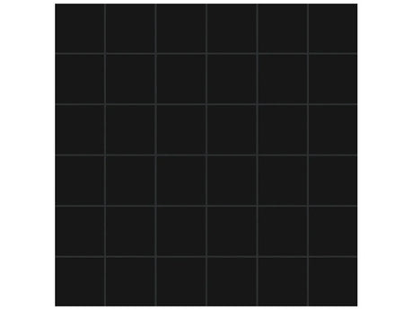 Anatolia Tile 2X2 Prima Charcoal 36 Piece Matte Unglazed Porcelain Mosaics. 1 Sheet = .96 4501-0204-1 Charcoal 2x2 - premium natural stone mosaic tile from Anatolia Tile, available at PoshHaus showroom in Keene, NH