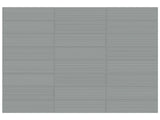 Anatolia Geometra 3X12 Divide Charcoal Glossy Ceramic Wall Tile 4000-0313-0 Charcoal Divide 3x12 - premium natural stone mosaic tile from Anatolia Tile, available at PoshHaus showroom in Keene, NH