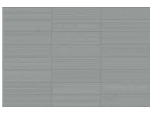 Anatolia Geometra 3X12 Divide Charcoal Glossy Ceramic Wall Tile 4000-0313-0 Charcoal Divide 3x12 - premium natural stone mosaic tile from Anatolia Tile, available at PoshHaus showroom in Keene, NH