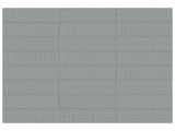 Anatolia Geometra 3X12 Maze Charcoal Glossy Ceramic Wall Tile 4000-0302-0 Charcoal Maze 3x12 - premium natural stone mosaic tile from Anatolia Tile, available at PoshHaus showroom in Keene, NH